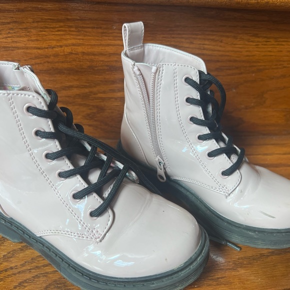 Light Pink patent leather boots - Picture 2 of 2